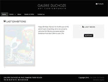 Tablet Screenshot of duchoze.com